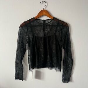 NWT A&F Lace Top